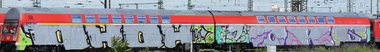 Graffiti Train - Photo by Marieundjana - ohoh, org