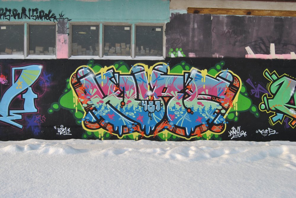 Graffiti Wall - Photo by Marieundjana - hure