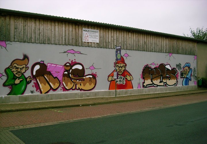 Graffiti Wall - Photo by Marieundjana - nois, rois