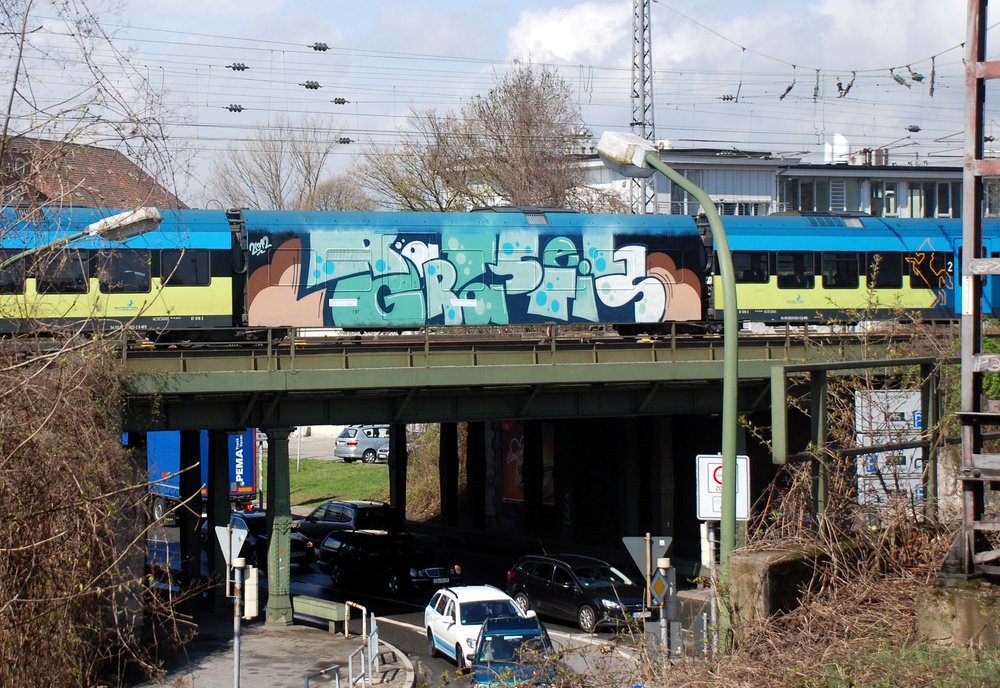 Graffiti Train - Photo by Marieundjana - rätsel, gratis
