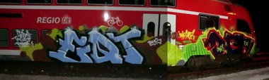 Graffiti Train - Photo by Marieundjana - eqt, dq