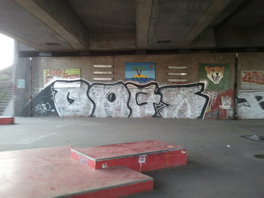 Graffiti Bombing - Photo by Marieundjana - doqs