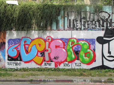 Graffiti Wall - Photo by Marieundjana - beicr.abcp
