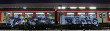 Graffiti Train - Photo by Marieundjana