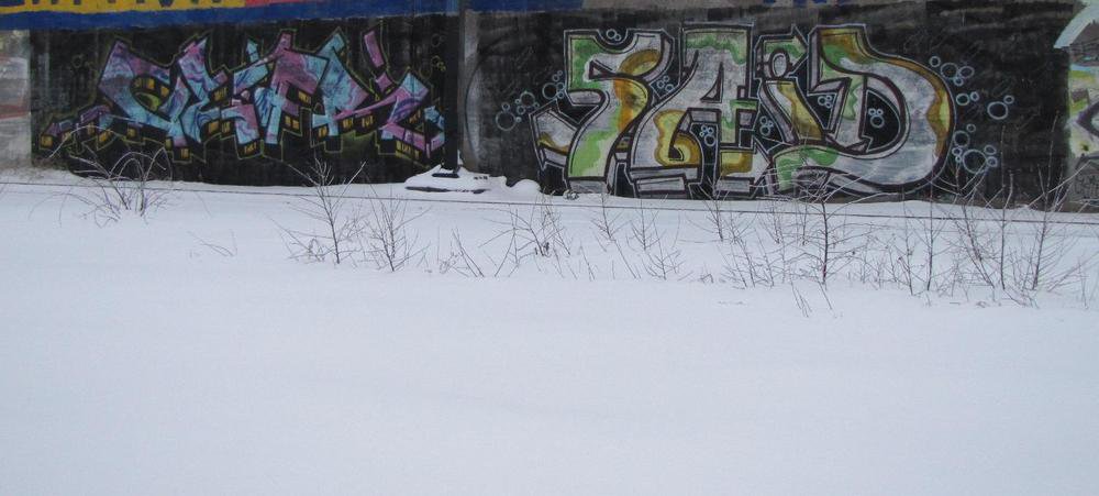 Graffiti Bombing - Photo by Marieundjana - gear, said