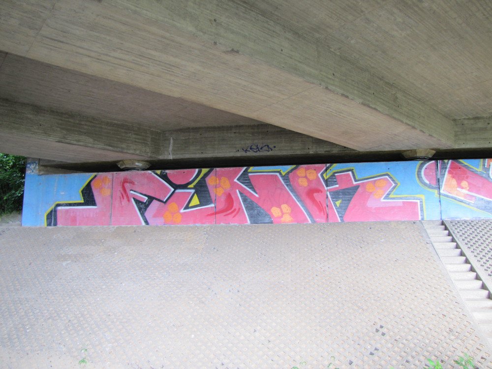 Graffiti Bombing - Photo by Marieundjana - fink