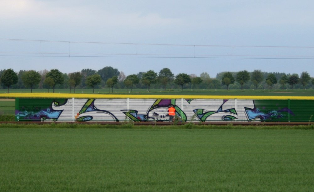 Graffiti Bombing - Photo by Marieundjana - bf, ra