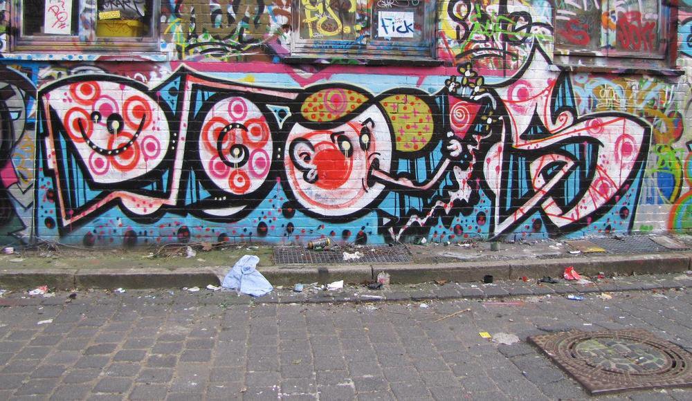 Graffiti Wall - Photo by Marieundjana - doqs