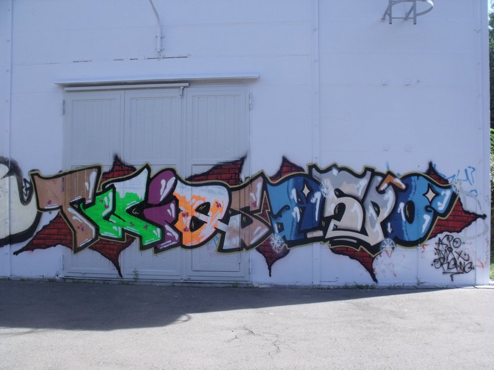 Graffiti Bombing - Photo by Marieundjana - twiqs, aspo