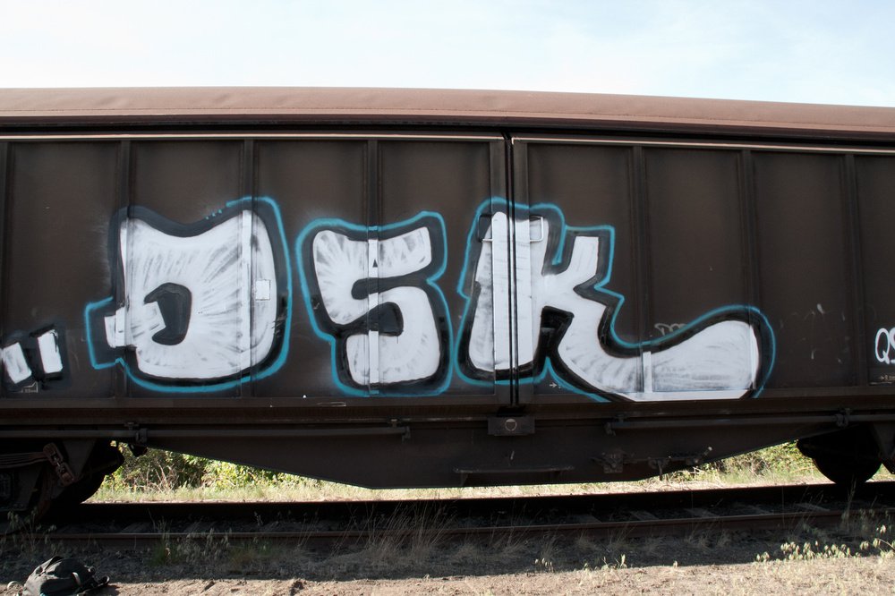 Graffiti Train - Photo by Marieundjana - qsk