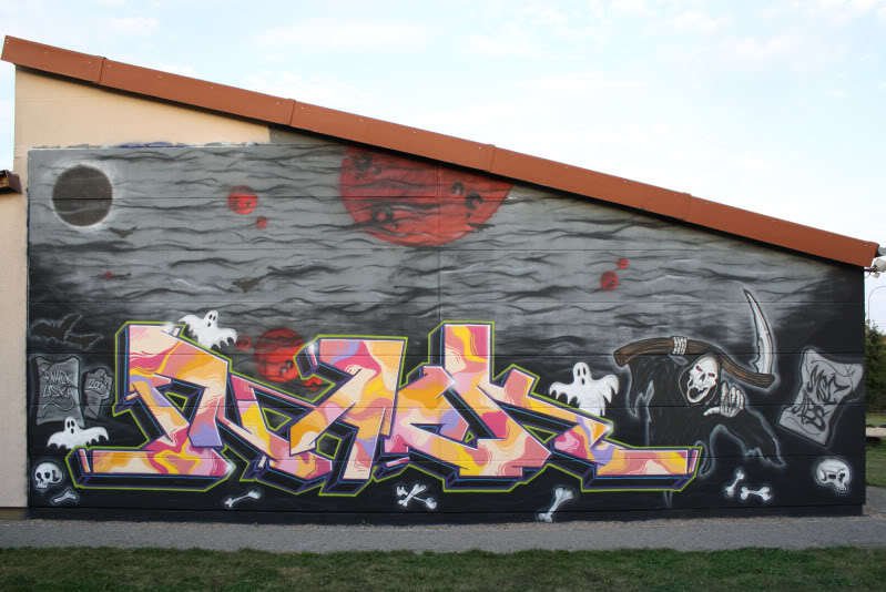 Graffiti Wall - Photo by Marieundjana - fnack