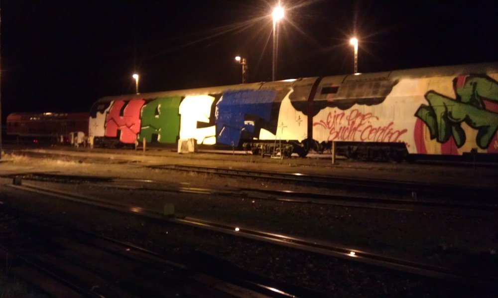 Graffiti Train - Photo by Marieundjana - hacf