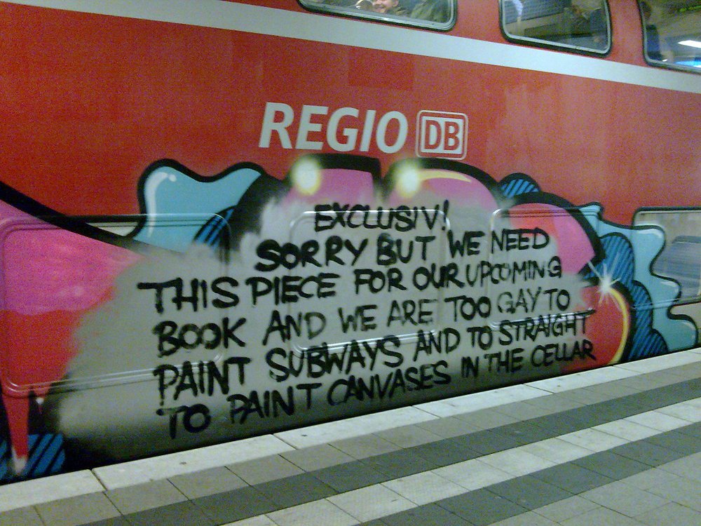 Graffiti Train - Photo by Marieundjana - taps