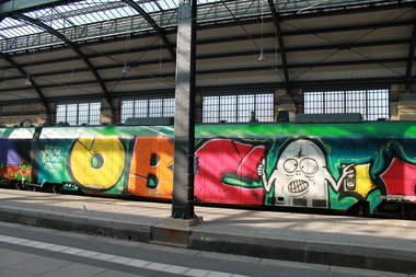 Graffiti Train - Photo by Marieundjana - obc