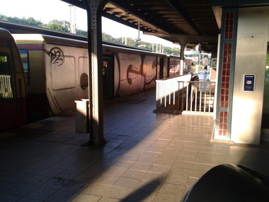 Graffiti Train - Photo by Marieundjana - ogs