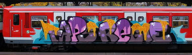 Graffiti Train - Photo by Marieundjana - taps, regie