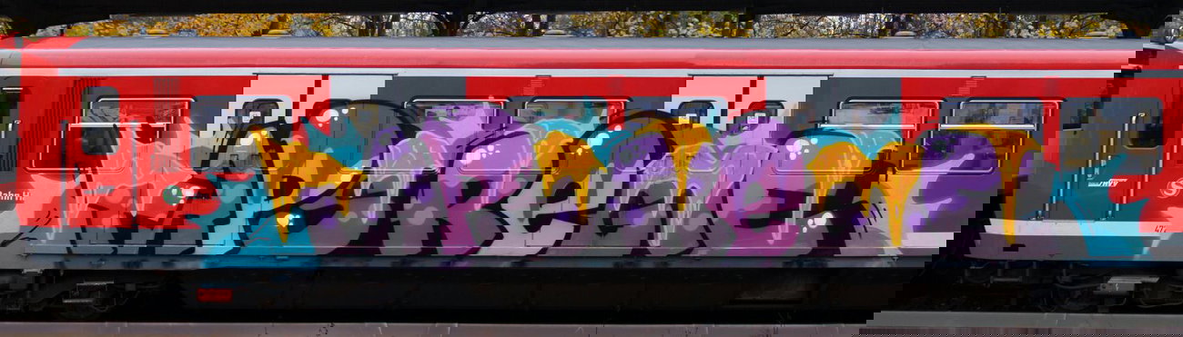 Graffiti Train - Photo by Marieundjana - taps, regie