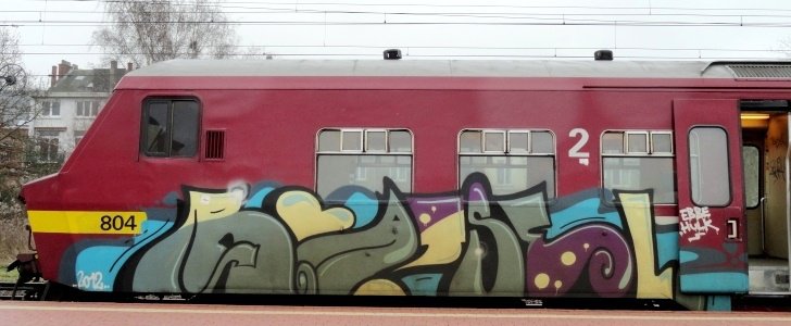 Graffiti Train - Photo by Marieundjana - rätsel