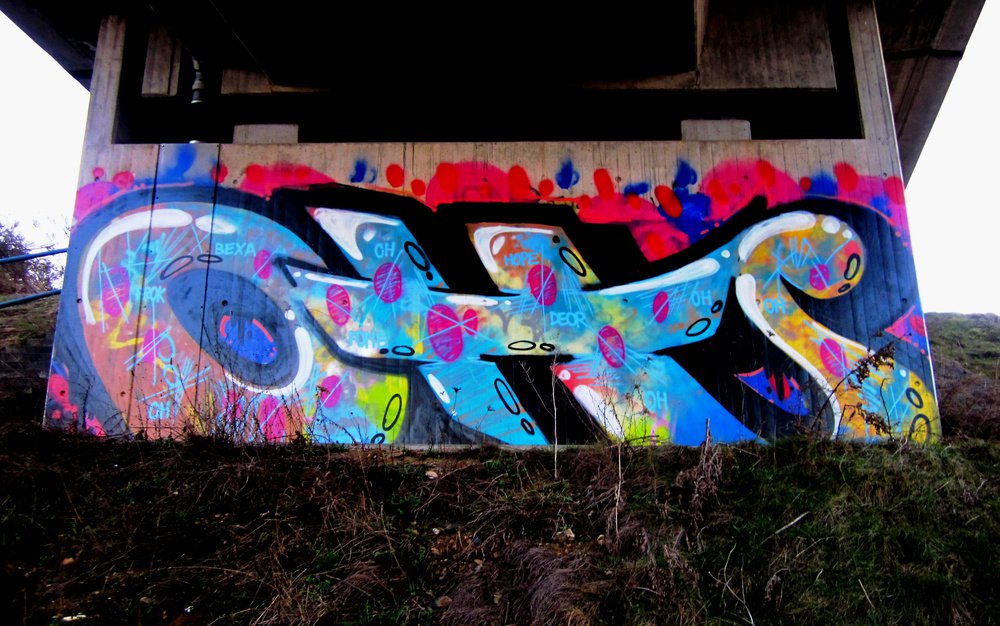 Graffiti Bombing - Photo by Marieundjana - oh