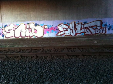 Graffiti Bombing - Photo by Marieundjana - said, sylt