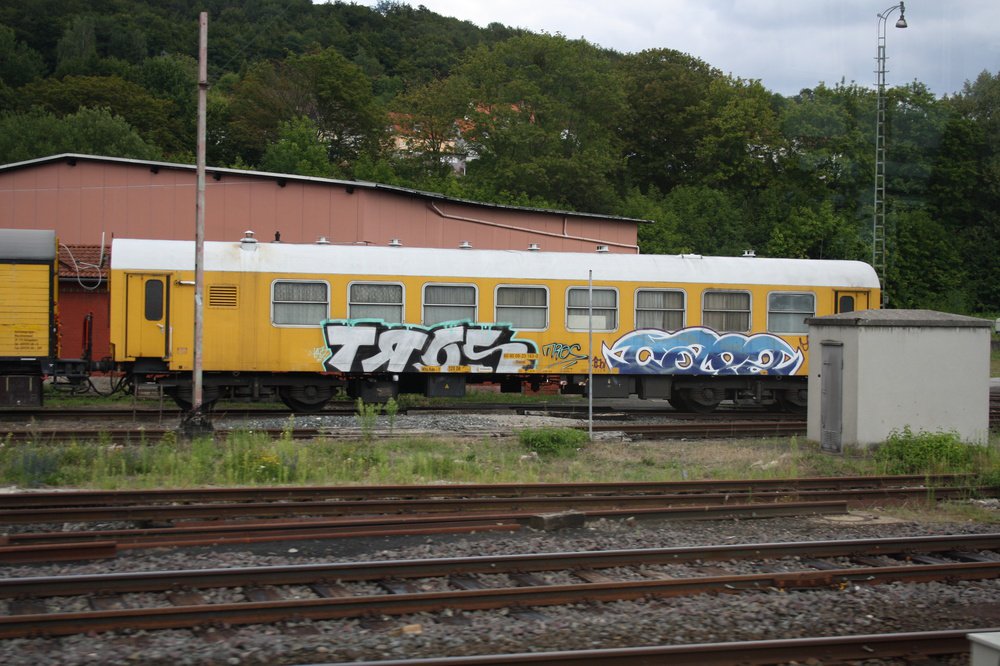 Graffiti Train - Photo by Marieundjana - tros, capz