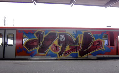 Graffiti Train - Photo by Marieundjana - motiv