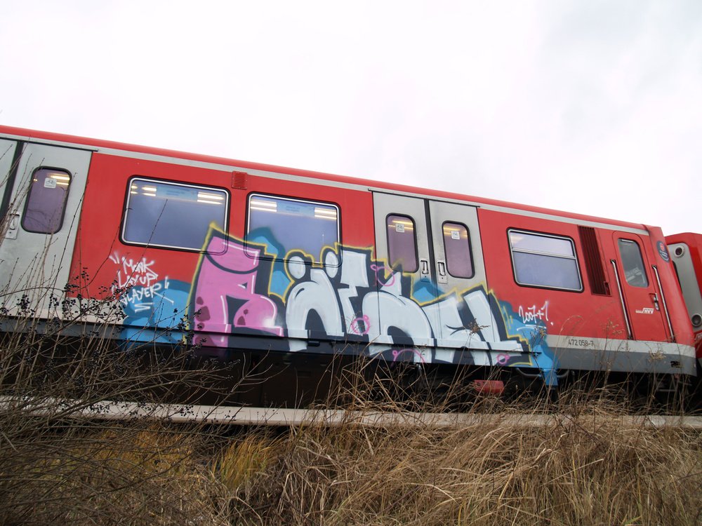 Graffiti Train - Photo by Marieundjana - rätsel