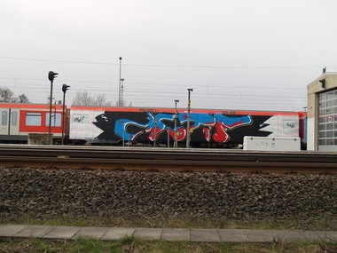 Graffiti Train - Photo by Marieundjana - motiv