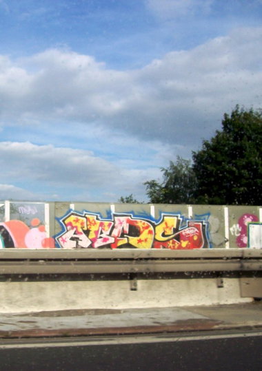 Graffiti Bombing - Photo by Marieundjana - abm