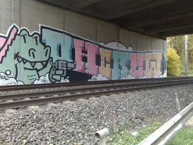 Graffiti Bombing - Photo by Marieundjana - oh