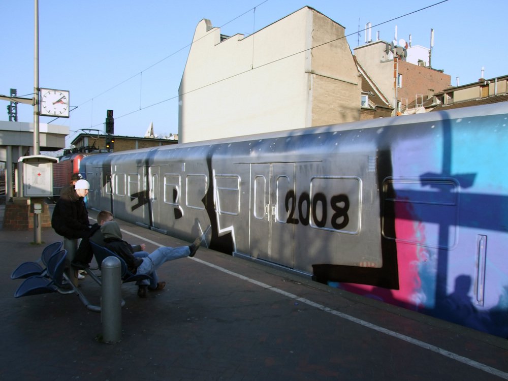 Graffiti Train - Photo by Marieundjana - lebt