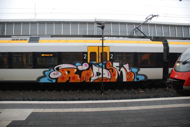 Graffiti Train - Photo by Marieundjana - rätsel