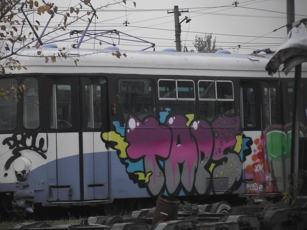 Graffiti Train - Photo by Marieundjana - taps