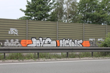 Graffiti Bombing - Photo by Marieundjana - joys, heins