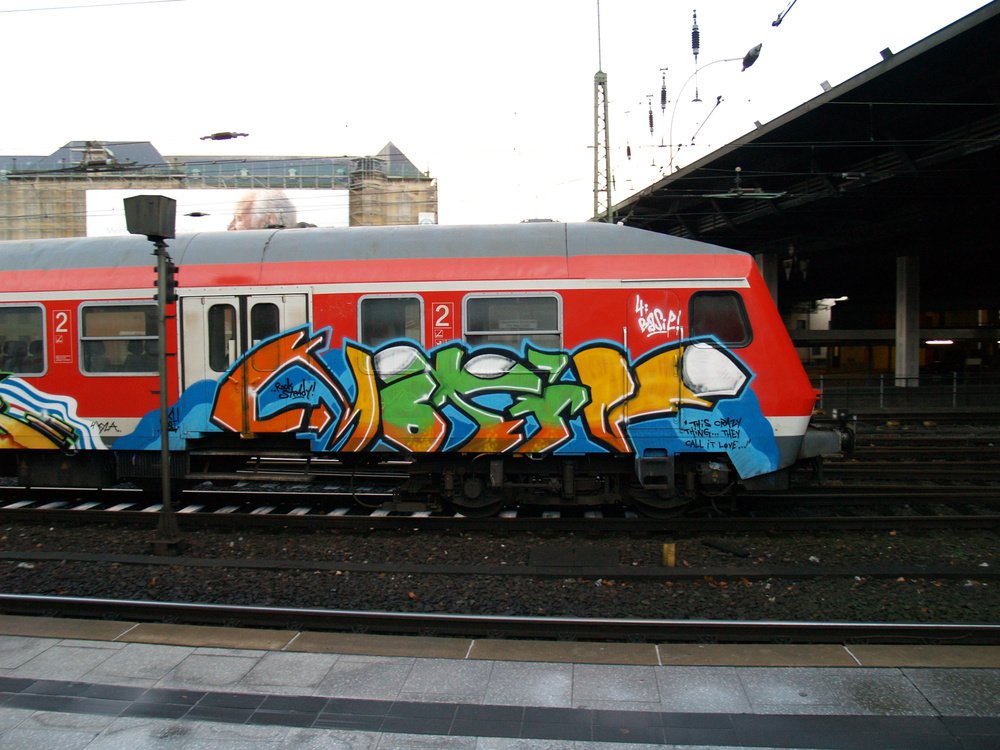 Graffiti Train - Photo by Marieundjana - motiv