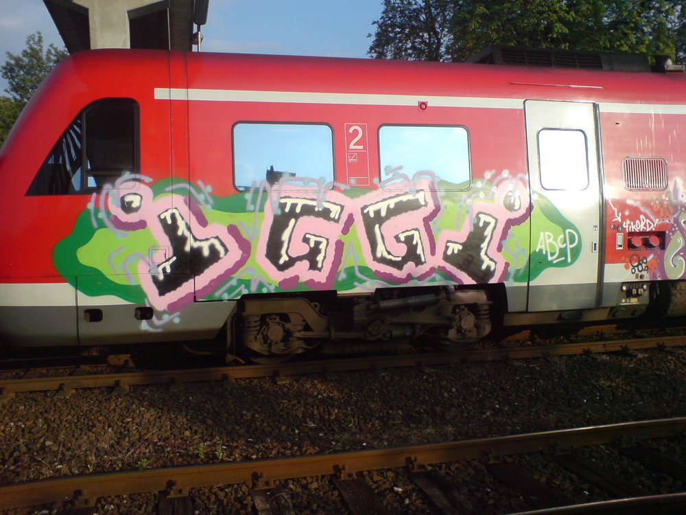 Graffiti Train - Photo by Marieundjana - iggi