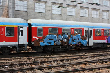 Graffiti Train - Photo by Marieundjana - geier