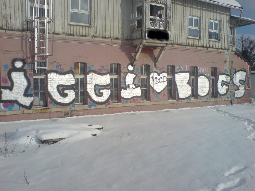 Graffiti Train - Photo by Marieundjana - iggi, bocs