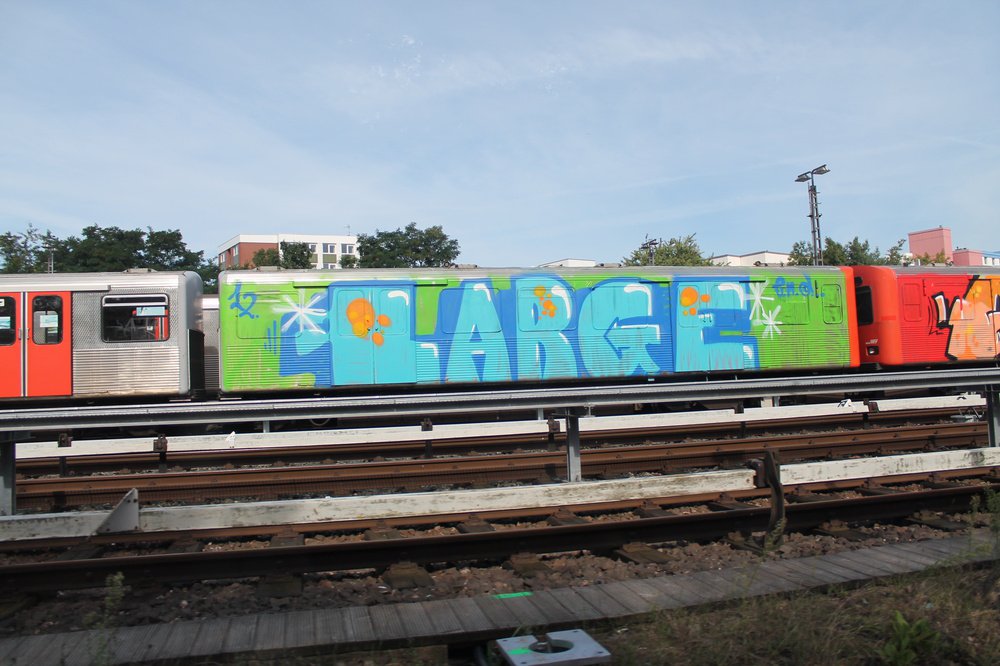 Graffiti Train - Photo by Marieundjana - large