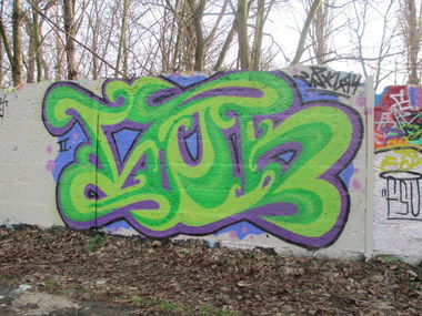Graffiti Wall in Dortmund - Photo by Marksman1909 - VNK (2014)