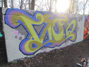 Graffiti Wall in Dortmund - Photo by Marksman1909 - VNK (2014)