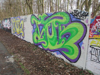 Graffiti Wall in Dortmund - Photo by Marksman1909 - VNK, VNK (2014)