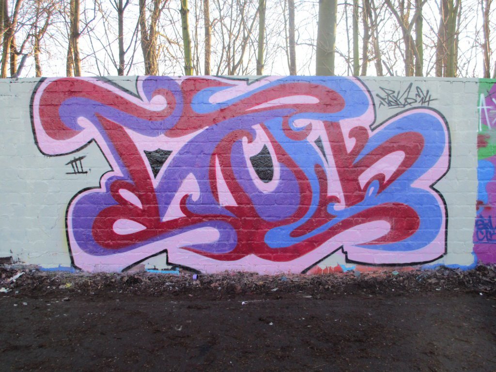 Graffiti Wall in Dortmund - Photo by Marksman1909 - VNK (2014)