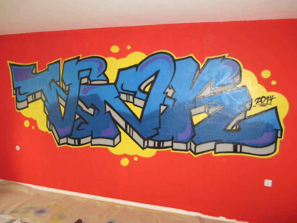 Graffiti Wall in Dortmund - Photo by Marksman1909 - VNK (2014)