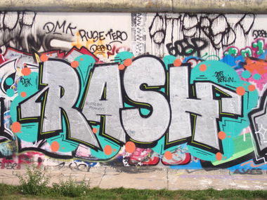 Graffiti Wall - Photo by Marksman1909 - Rash