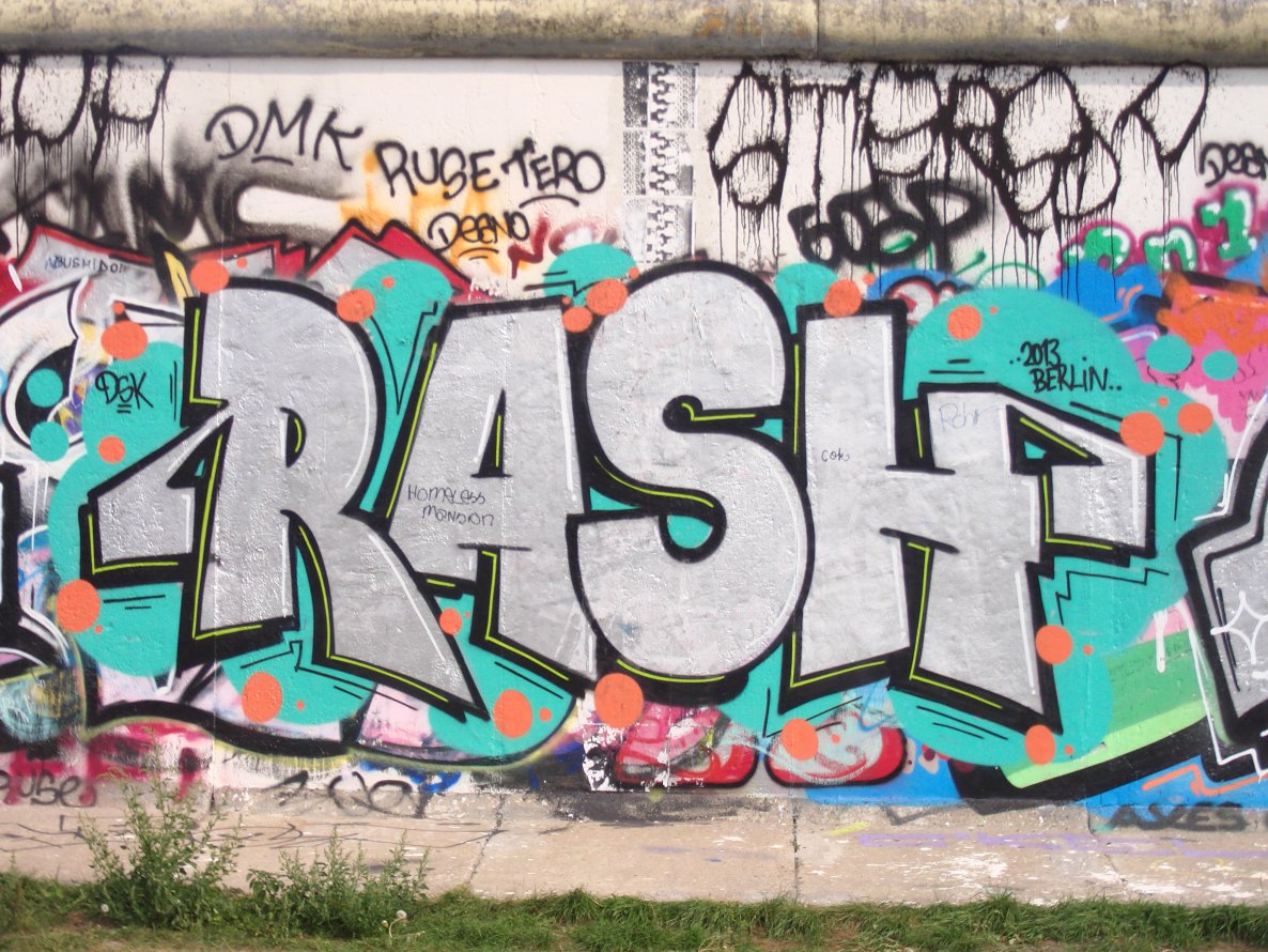 Graffiti Wall - Photo by Marksman1909 - Rash