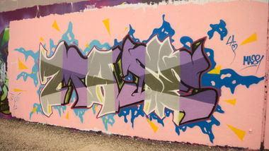 Graffiti Wall - Photo by Marksman1909 - Mase