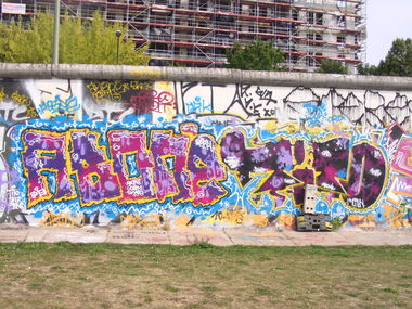 Graffiti Wall in Berlin - Photo by Marksman1909 - Abone, Tito