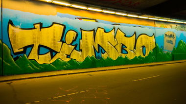Graffiti Wall - Photo by Marksman1909 - Timbo, Rink, RIP