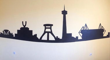 Graffiti Wall in Dortmund - Photo by Marksman1909 - Dortmund, Skyline (2014)